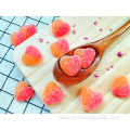 Sour Peach Heart Gummy Candy